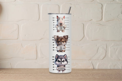 Dog Mum Energy – 20oz Skinny Tumbler | Funny & Sarcastic Dog Quotes